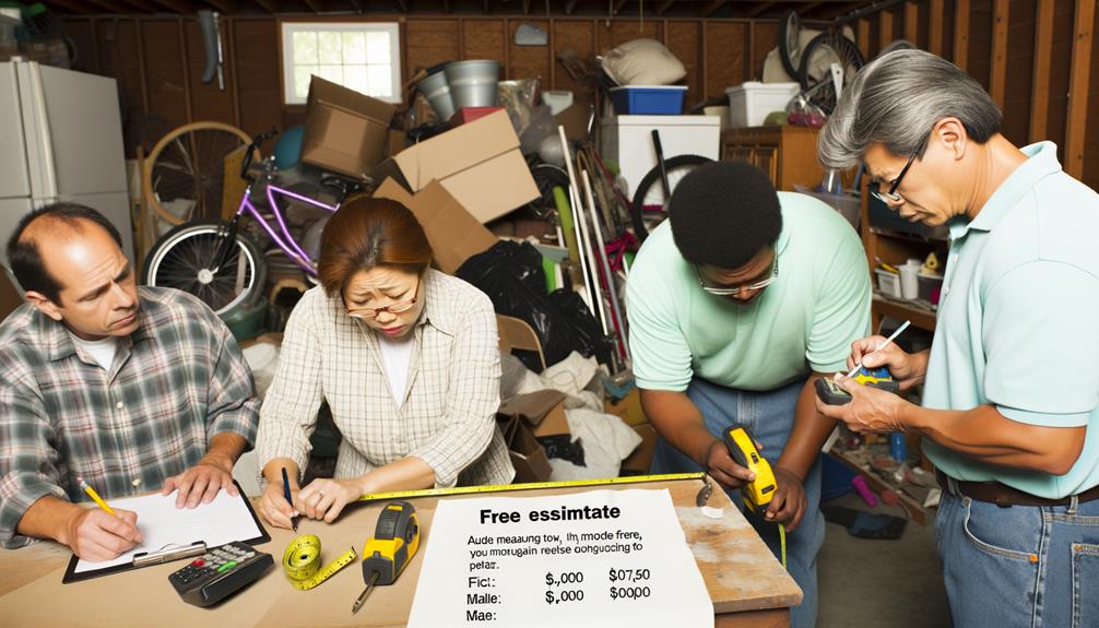 free junk removal estimates