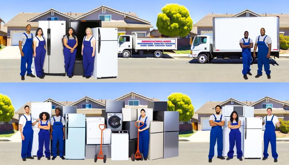 residential appliance removal services